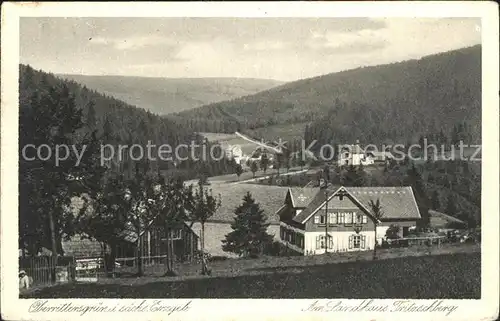 Oberrittersgruen Erzgebirge Landhaus Fritschberg Kat. Rittersgruen