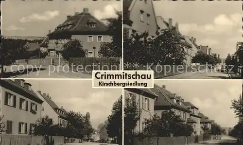 Crimmitschau Kirschbergsiedlung Kat. Crimmitschau