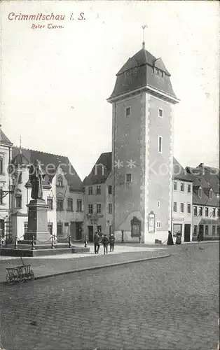 Crimmitschau Roter Turm Kat. Crimmitschau