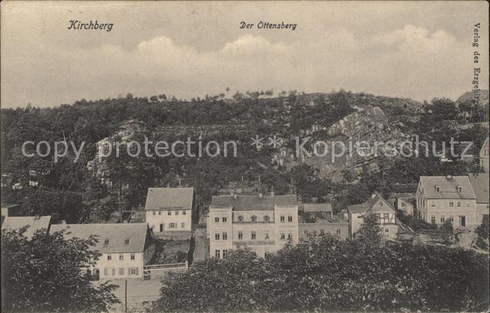 Kirchberg Sachsen mit Ottensberg Kat. Kirchberg Sachsen Nr. dp15192