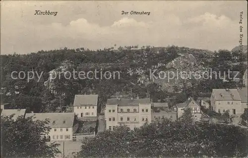 Kirchberg Sachsen mit Ottensberg Kat. Kirchberg Sachsen