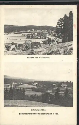 Rautenkranz Vogtland  Kat. Morgenroethe Rautenkranz