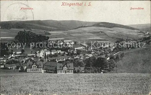 Klingenthal Vogtland Alberthoehe Brunndoebra Kat. Klingenthal Sachsen