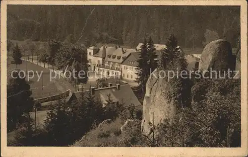 Erlabrunn Erzgebirge Hotel Sommerfrische Taeumerhaus Kat. Breitenbrunn Erzgebirge