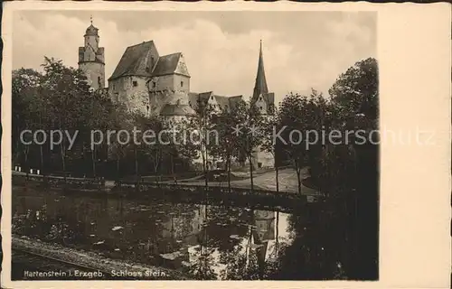 Hartenstein Zwickau Schloss Stein Kat. Hartenstein Zwickau