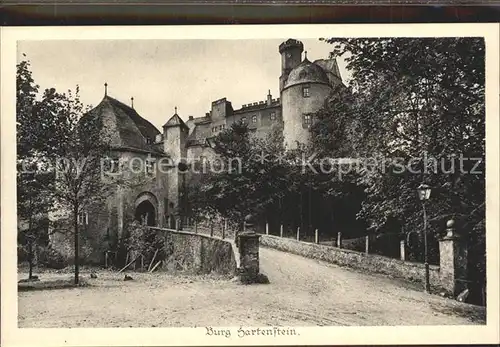 Hartenstein Zwickau Burg Kat. Hartenstein Zwickau