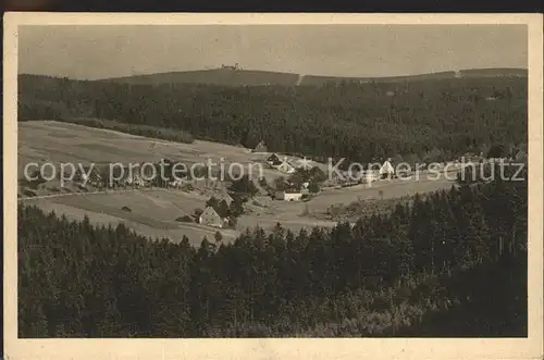 Tellerhaeuser Schneiders Gasthaus Kat. Breitenbrunn Erzgebirge