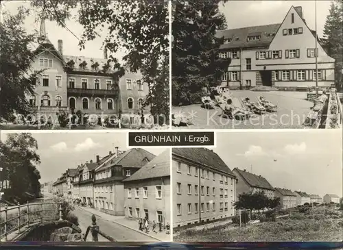 Gruenhain Erzgebirge Ortsansichten / Beierfeld Erzgebirge /Erzgebirgskreis LKR