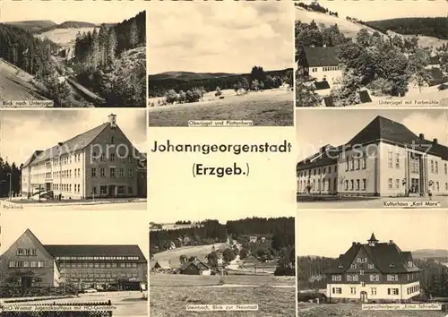 Johanngeorgenstadt Kulturhaus Unterjugel Jungendherberge Kat. Johanngeorgenstadt