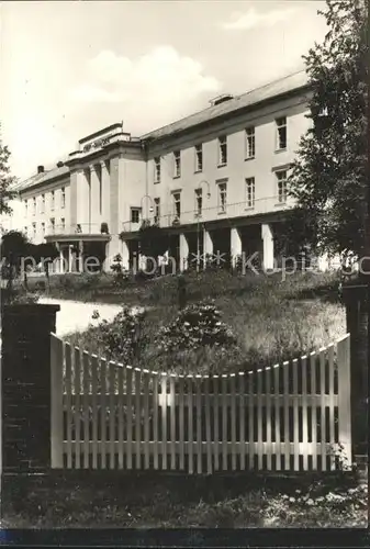 Antonsthal Erzgebirge Antonshoehe Kneippsanatorium Kat. Breitenbrunn Erzgebirge