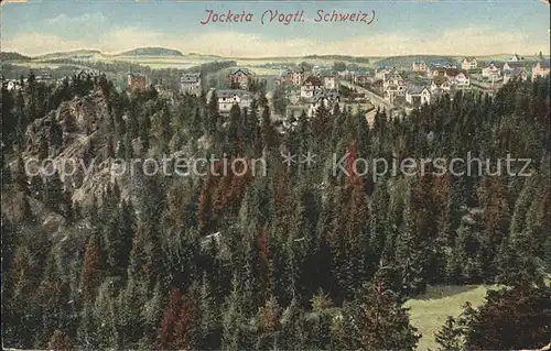 Jocketa Panorama Vogtlaendische Schweiz Kat. Poehl Vogtland