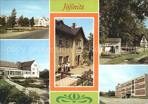 Joessnitz FDGB Erholungsheim Gaststaette Ferienheim Schule Kat. Plauen