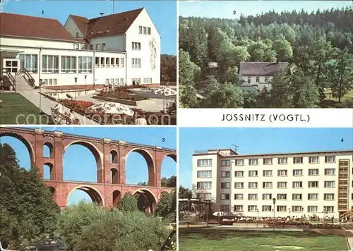 Joessnitz FDGB Erholungsheim Gaststaette Elstertalbruecke Kat. Plauen