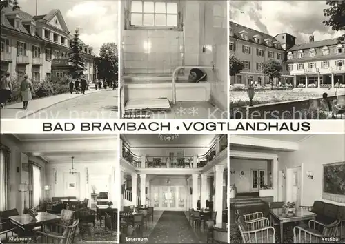 Bad Brambach Vogtlandhaus Bad Klubraum Leseraum Vestibuel Kat. Bad Brambach