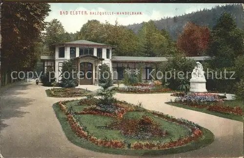 Bad Elster Salzquelle Wandelbahn Skulptur Kat. Bad Elster