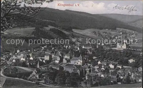 Klingenthal Vogtland Anstalt Ortsansicht  Kat. Klingenthal Sachsen