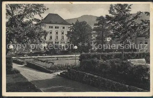 Oberschlema Erzgebirge Radiumbad Kurhotel Glessberg  Kat. Bad Schlema