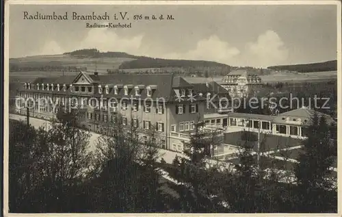 Bad Brambach Radium Kurhotel  Kat. Bad Brambach