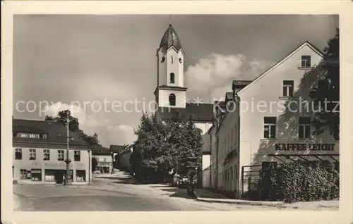 Bad Brambach Kaffee Leicht Kirche  Kat. Bad Brambach