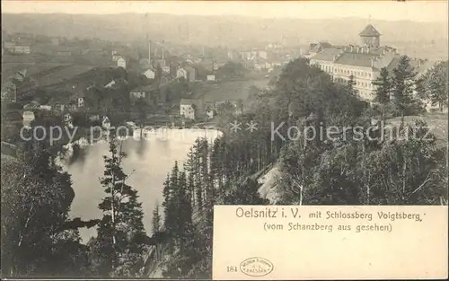 Oelsnitz Vogtland Schlossberg Voigtsberg  Kat. Oelsnitz Vogtland