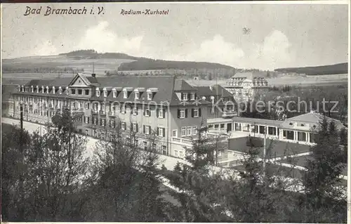 Bad Brambach Radium Kurhotel  Kat. Bad Brambach