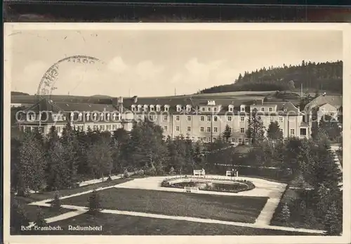 Bad Brambach Radiumhotel  Kat. Bad Brambach