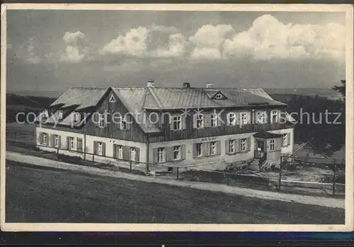 Sosa Erzgebirge Jugendherberge Rote Grube  Kat. Sosa