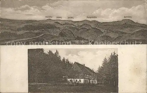 Loessnitz Erzgebirge Alberoda Gasthof Duerre Henne  Kat. Loessnitz