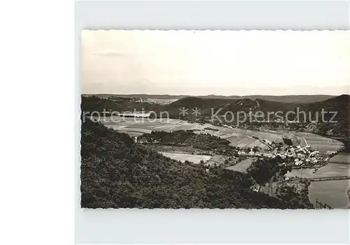 Hemfurth Edersee Panorama Kat. Edertal