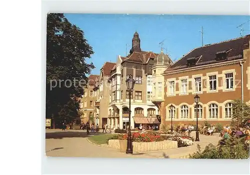 Zwickau Sachsen Blick zur Inneren Plauenschen Strasse Kat. Zwickau