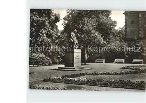 Zwickau Sachsen Robert Schumann Denkmal Statue Kat. Zwickau