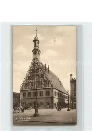 Zwickau Sachsen Gewandhaus Trinks Postkarte Kat. Zwickau