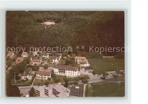 Bad Wildungen Waldsanatorium Fliegeraufnahme Kat. Bad Wildungen