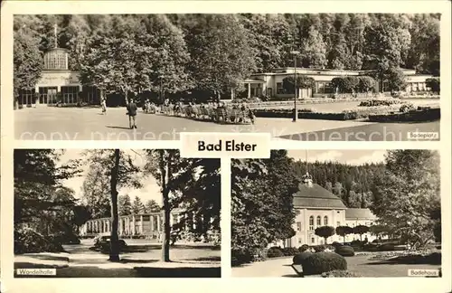 Bad Elster Badeplatz Badehaus Wandelhalle Kat. Bad Elster