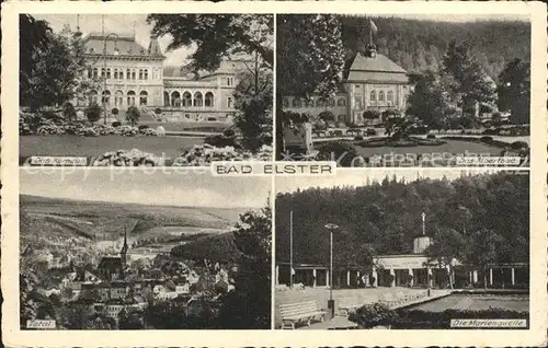 Bad Elster Kurhaus Albertbad Marienquelle  Kat. Bad Elster