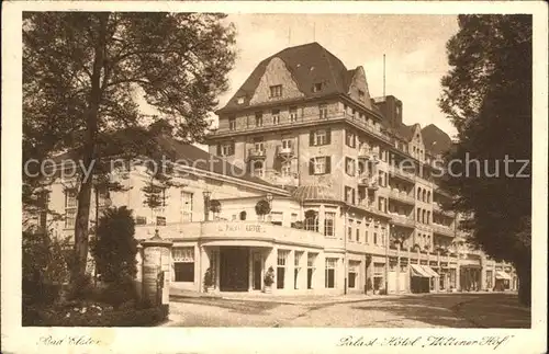Bad Elster Palast Hotel Weltiner Hof Kat. Bad Elster