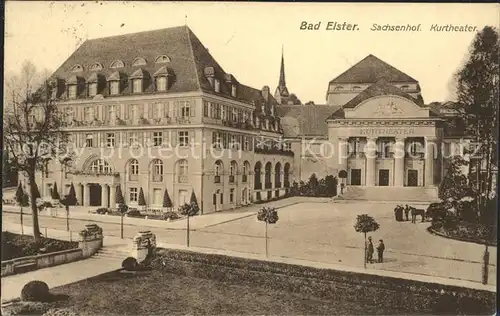Bad Elster Sachsenhof Kurtheater Kat. Bad Elster
