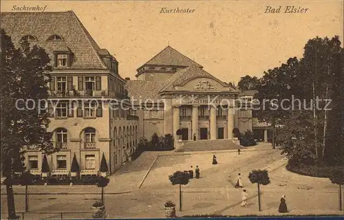 Bad Elster Kurtheater Sachsenhof Kat. Bad Elster