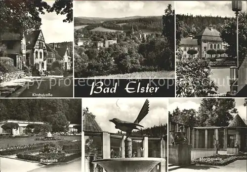 Bad Elster Kirchstrasse Badehaus Moritzquelle Kat. Bad Elster