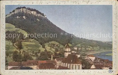 Koenigstein Saechsische Schweiz Festung  Kat. Koenigstein Saechsische Schweiz