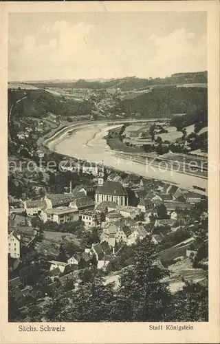 Koenigstein Saechsische Schweiz  Kat. Koenigstein Saechsische Schweiz