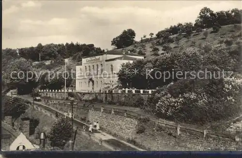Koenigstein Saechsische Schweiz Gaststaette Lindenhof  Kat. Koenigstein Saechsische Schweiz