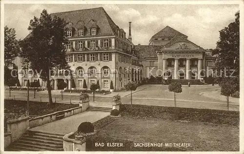 Bad Elster Sachsenhof Theater  Kat. Bad Elster
