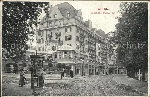 Bad Elster Palast Hotel Wettiner Hof  Kat. Bad Elster