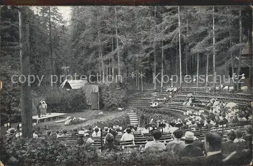 Bad Elster Naturtheater Waldquelle  Kat. Bad Elster