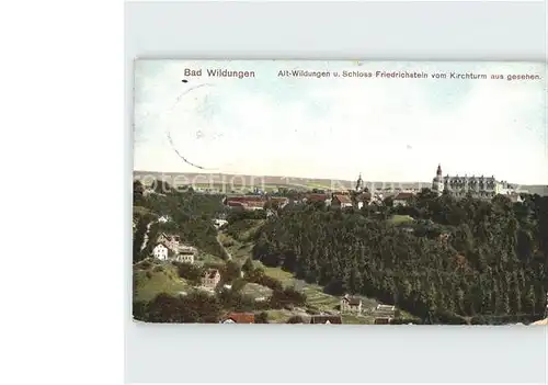 Bad Wildungen Alt Wildungen und Schloss Friedrichstein Kat. Bad Wildungen