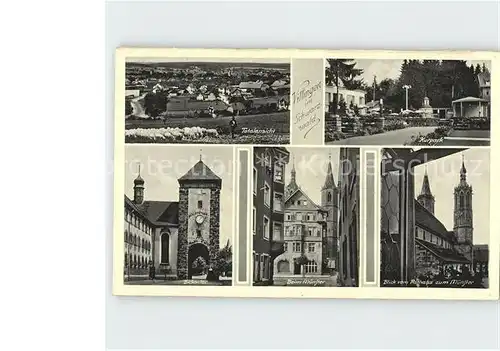 Villingen Schwenningen Kurpark Muenster Bickentor  Kat. Villingen Schwenningen