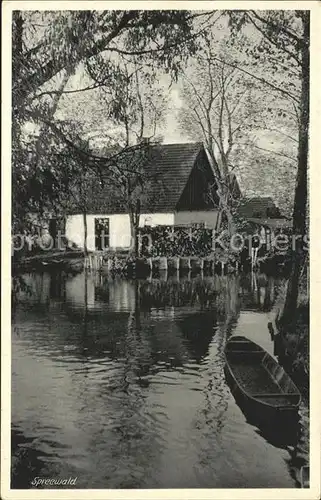 Luebbenau Spreewald Wasserstrasse Kat. Luebbenau