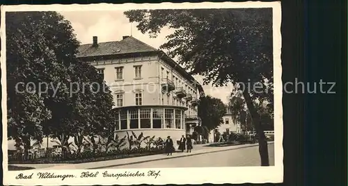 Bad Wildungen Hotel Europaeischer Hof Kat. Bad Wildungen