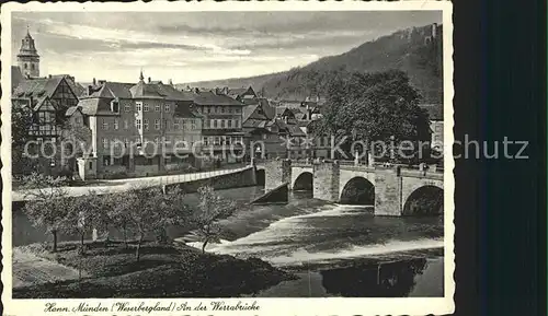 Hann. Muenden Werrabruecke Kat. Hann. Muenden